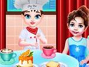 Baby Taylor Cafe Chef Online Game - Management Game