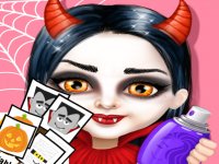 Halloween Girls Memory Game Online Puzzle Game