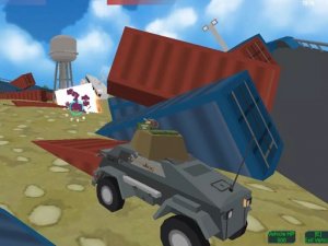 Pixel Vehicle Clash Action