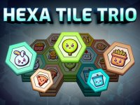 Hexa Tile Trio Puzzle Game - Puzzle Game