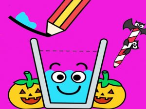 Happy Filled Glass Puzzle Game Online - Puzzle Game