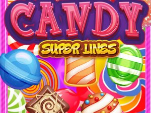 Candy Super Lines Match 3 Puzzle Game - Puzzle Game