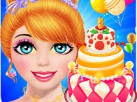 Cute Girl Birthday Celebration Party Online Dress Up Game