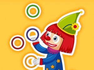 Clown Jigsaw Puzzle Game Online - Kids Puzzle Game
