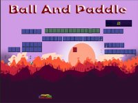Ball And Paddle Online Arcade Game