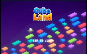 Cube Land: Jumping Cube Adventure Online Arcade Game