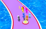 Waterpark Slide Race - Stickman Water Slide Challenge Arcade Game