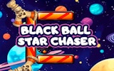 Black Ball Star Chaser: Labyrinth Roller Puzzle Game - Arcade Game
