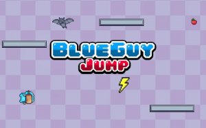 BlueGuy Jump - Retro Arcade Online Arcade Game