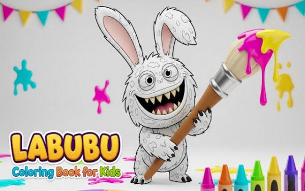 Labubu Coloring Book Online